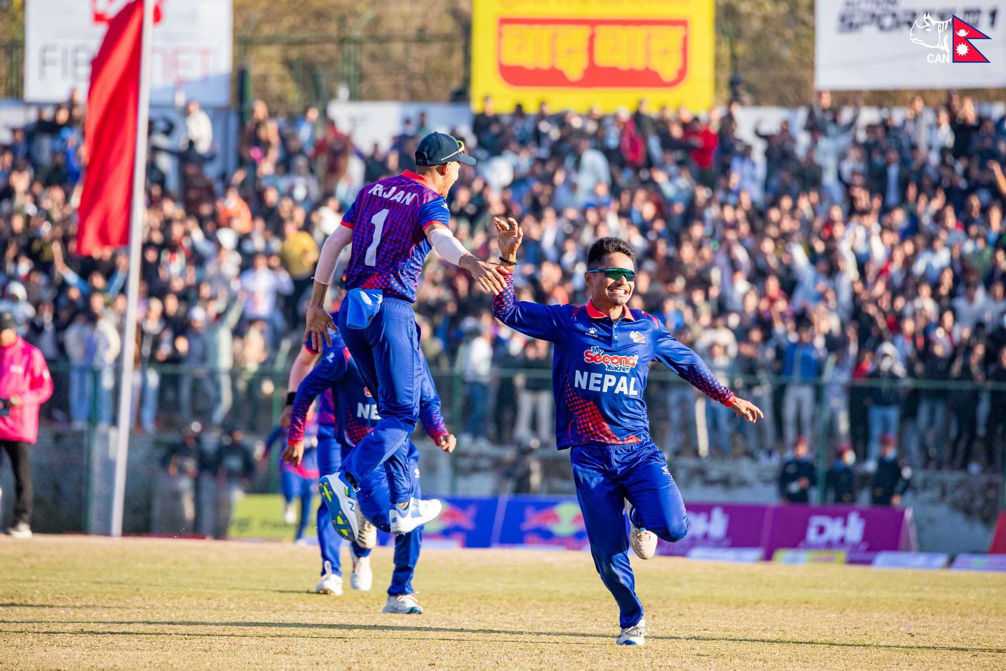 Second success for Nepal, Aakash took the wicket