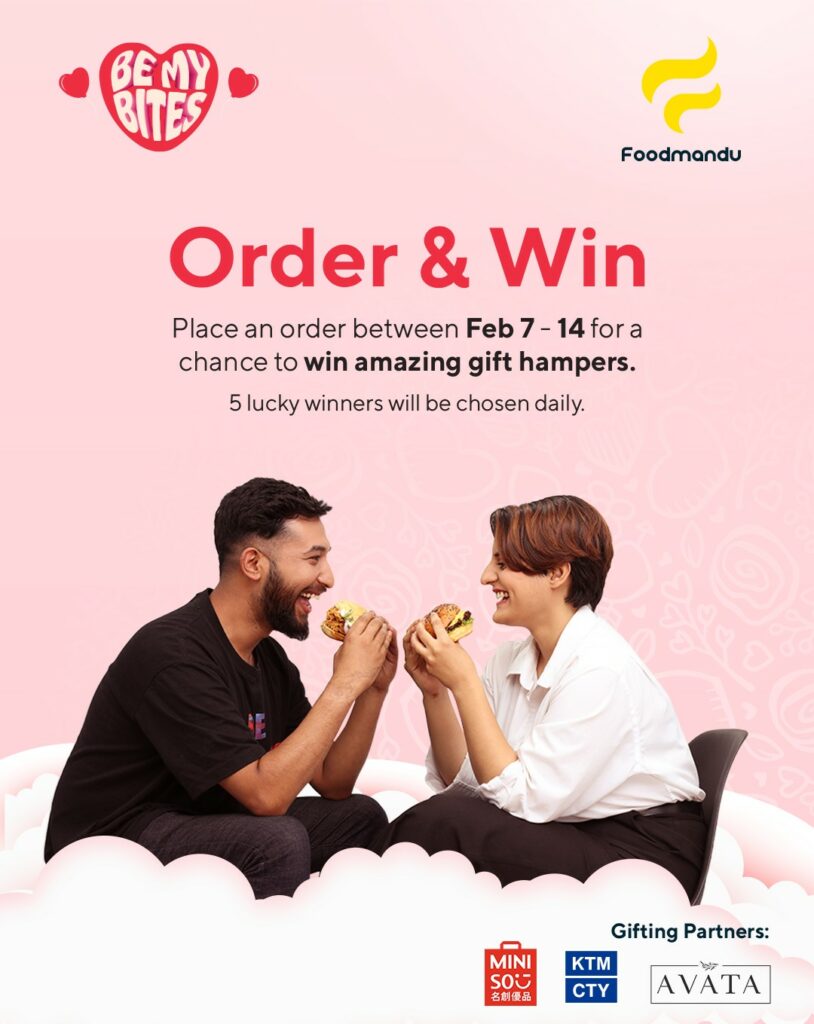 Foodmandu Launches ‘valentines Day Contest