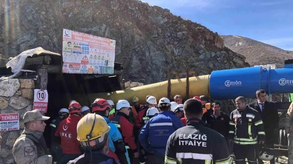 Several missing after chromite mine collapse in Eastern Turkey