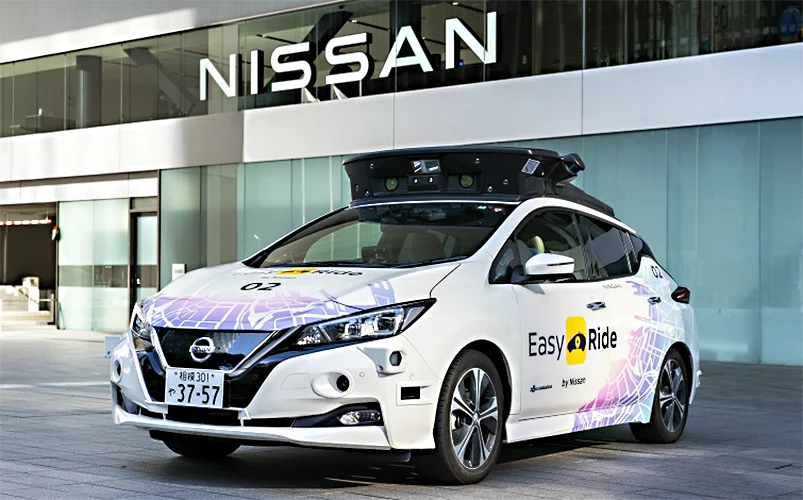 Nissan plans self-driving taxi service in Japan