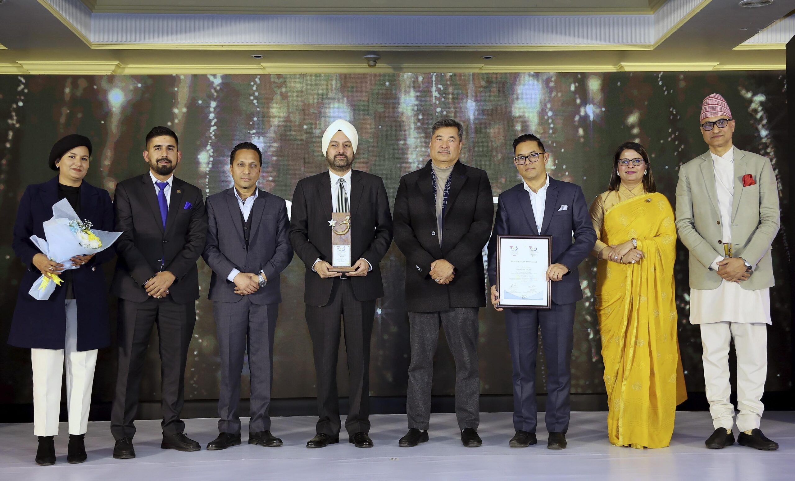 HRM Nepal Awards for Corporate Excellence 2023 in MNC category- Dabur Nepal