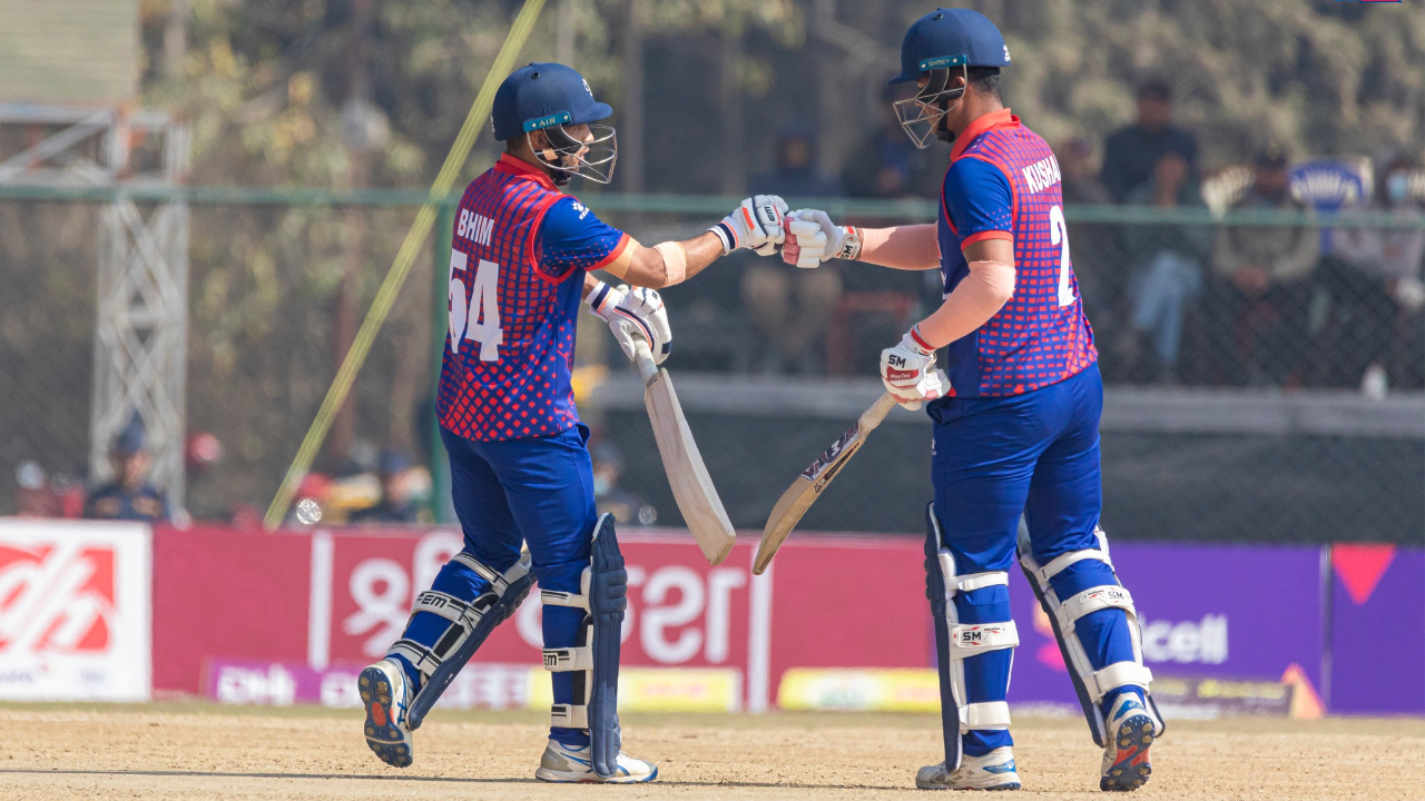 Nepal sets Namibia a target of 133 runs