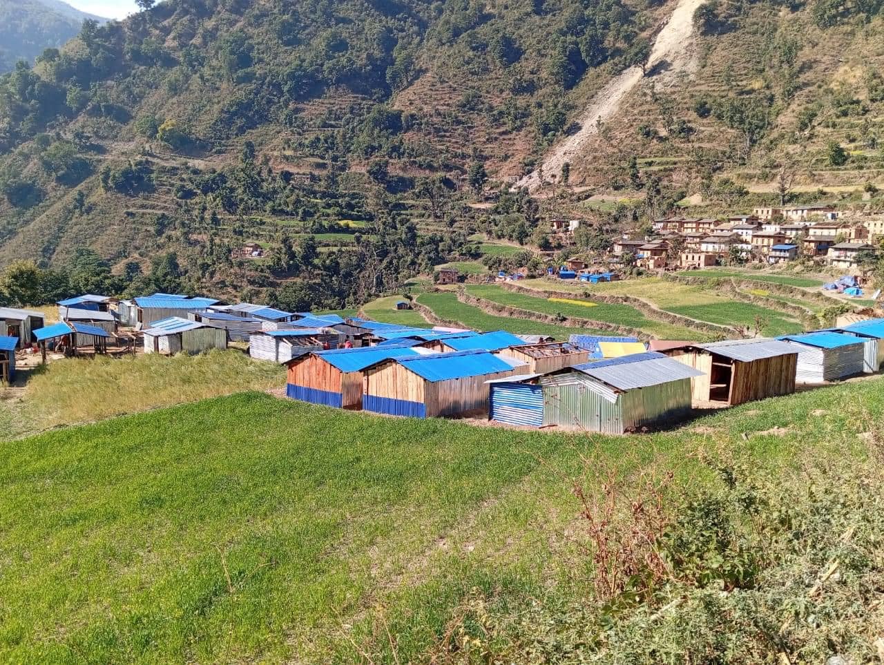 26,707 temporary shelters built for quake survivors in Rukum Paschim