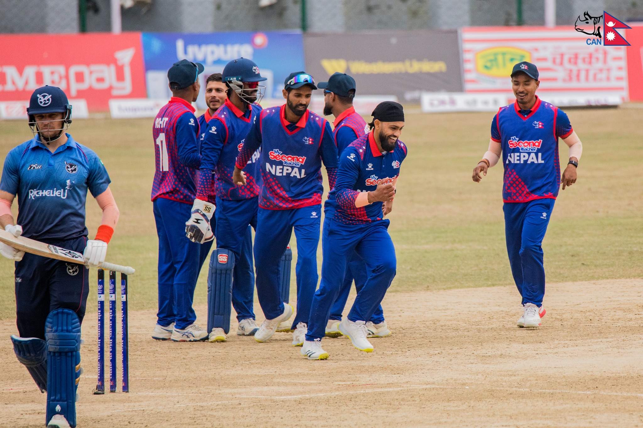 Nepal falls short against Namibia in ICC Men’s Cricket World Cup League-2