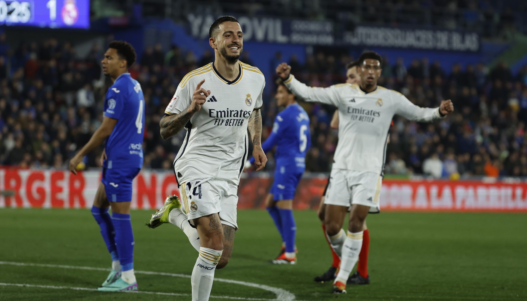 Real Madrid returned to the top spot