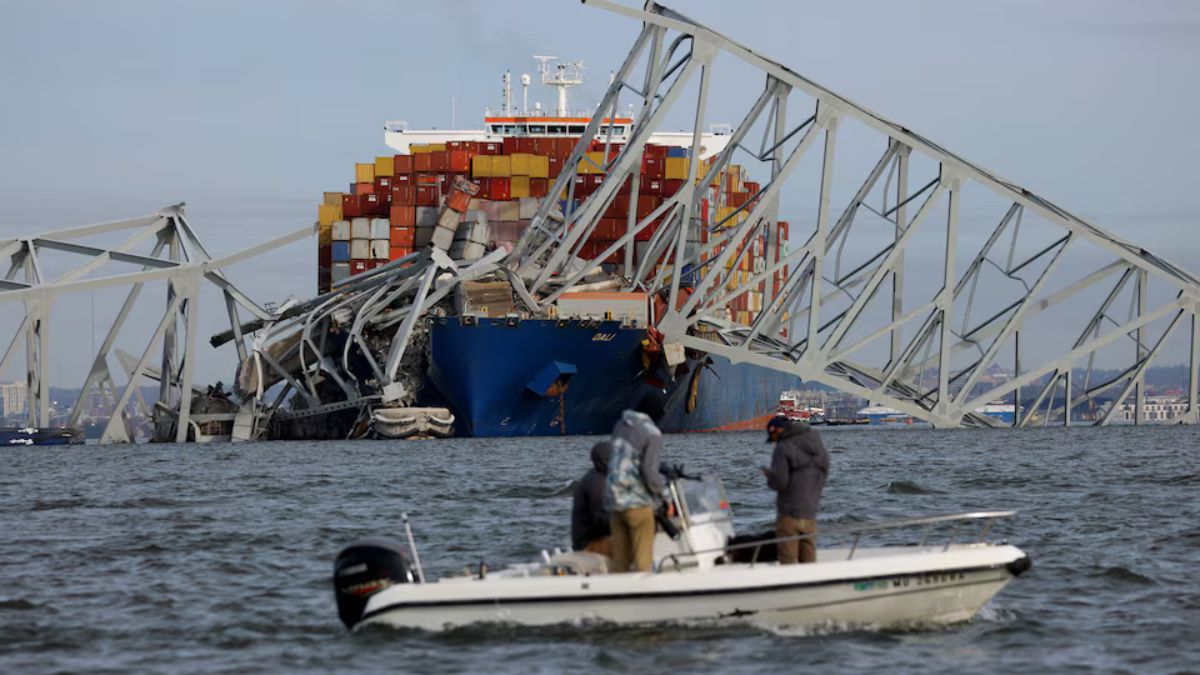 Baltimore bridge collapse: Divers find two bodies in submerged truck