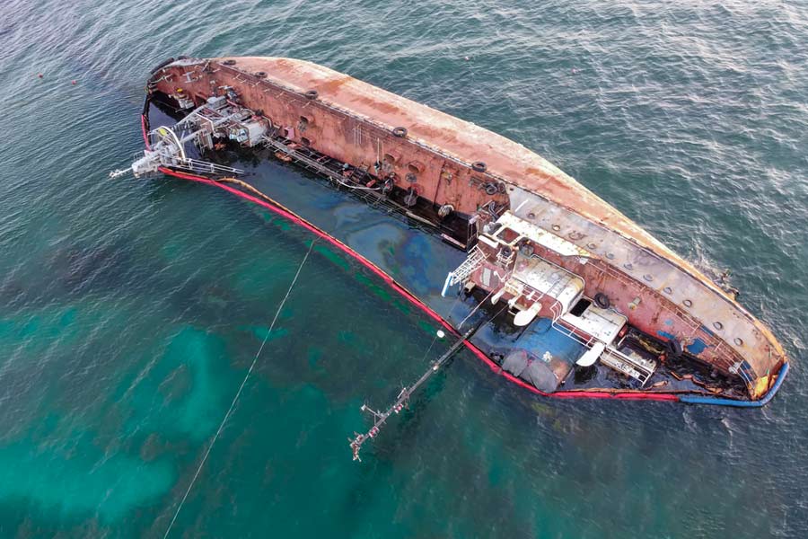Seven missing after S. Korean tanker capsizes off Japan: NHK