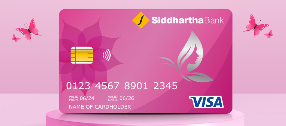 Siddhartha Bank’s ‘Pink Debit Card’ targeted at women’s health is in operation