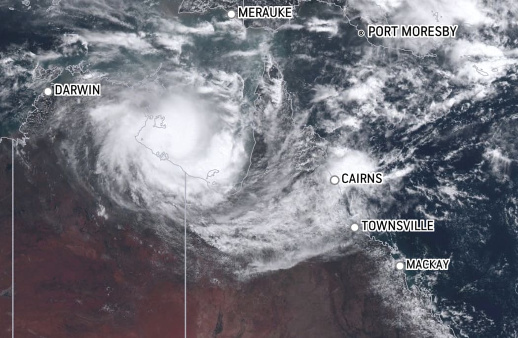 Severe tropical cyclone Megan makes landfall in Australia’s north