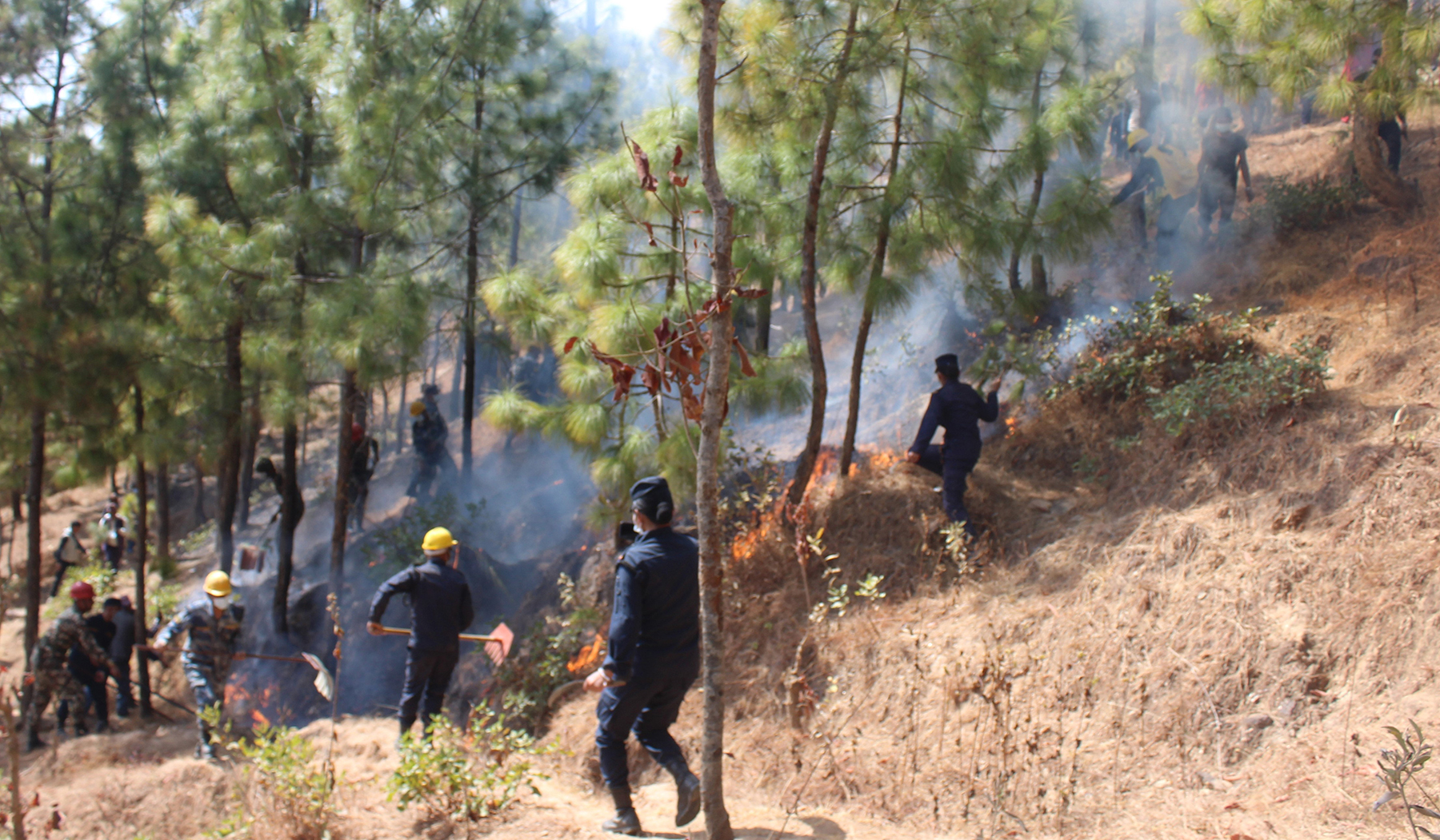 Financial assistance to Khotang fire victims