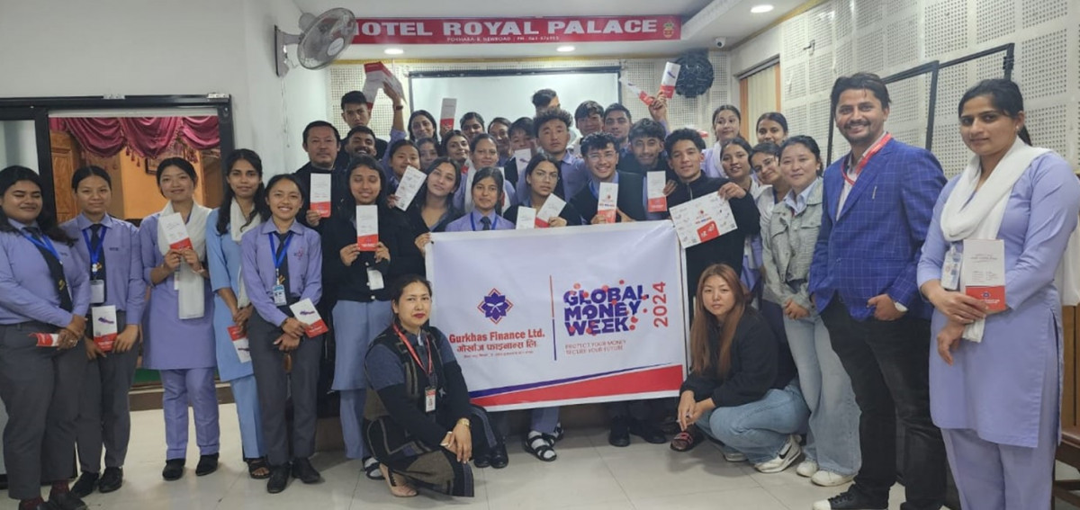 Gurkhas Finance concluded financial literacy program on the occasion of Global Money Week