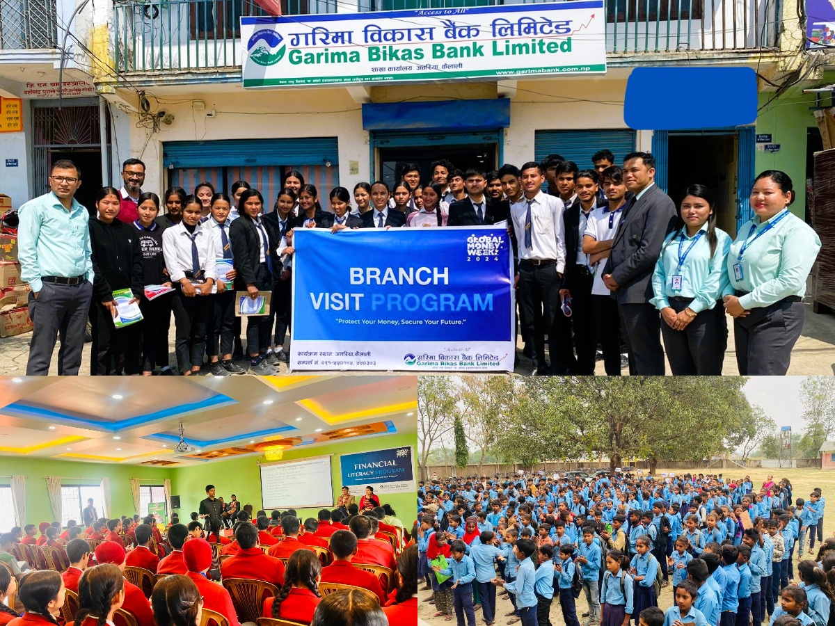 Garima Bikas Bank concludes various programs on the occasion Global Money Week 2024