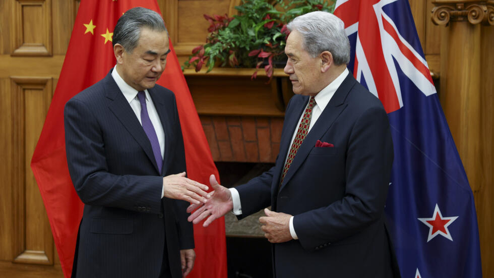 China’s FM Wang begins diplomatic blitz in New Zealand