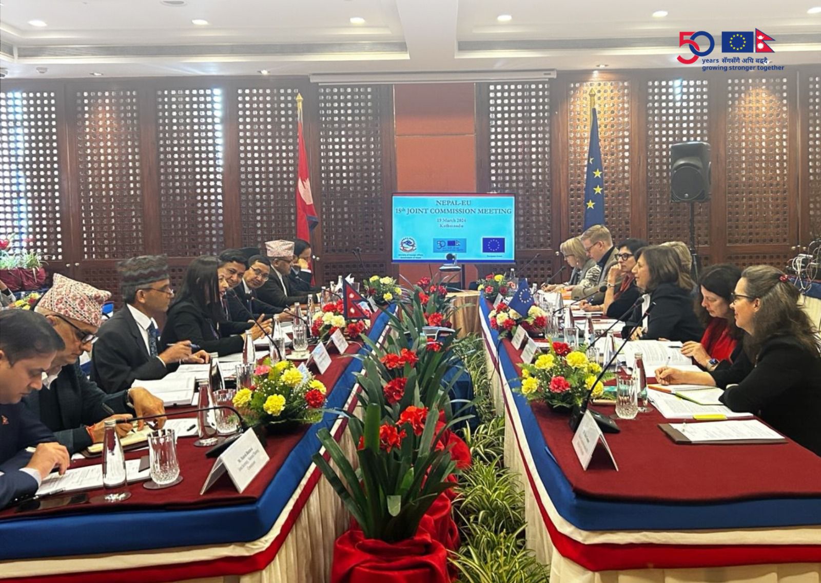 Nepal-EU Joint Commission meeting commits to work together for promoting democracy, good governance