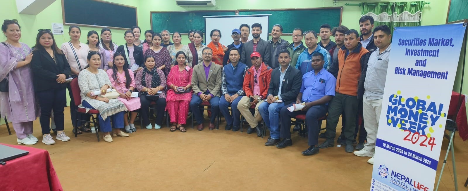 Nepal Life Capital held investment management program in collaboration with Nepal Life Insurance