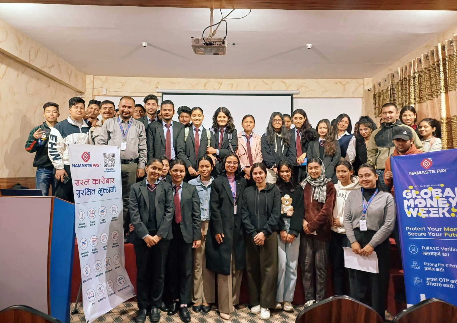 Namaste Pay successfully conducted different activities on Global Money Week 2024