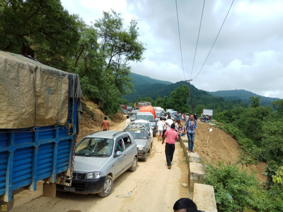 Vehicular movement at Daunne area still not in operation