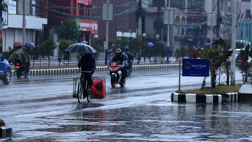 Heavy rainfall likely in Koshi, Bagmati, Gandaki and Lumbini