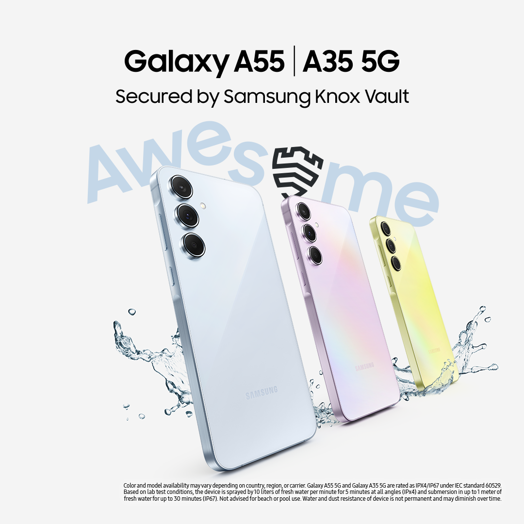 Unveiling the Samsung Galaxy A55 5G & Galaxy A35 5G: Pioneering innovations & enhanced security for all