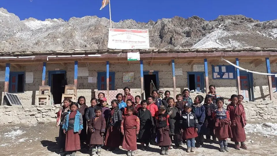 Financial literacy class for students in Dolpa