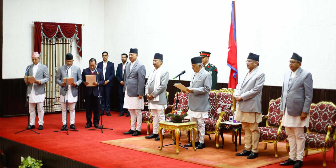 Newly appointed minister to take oath today at 5 pm