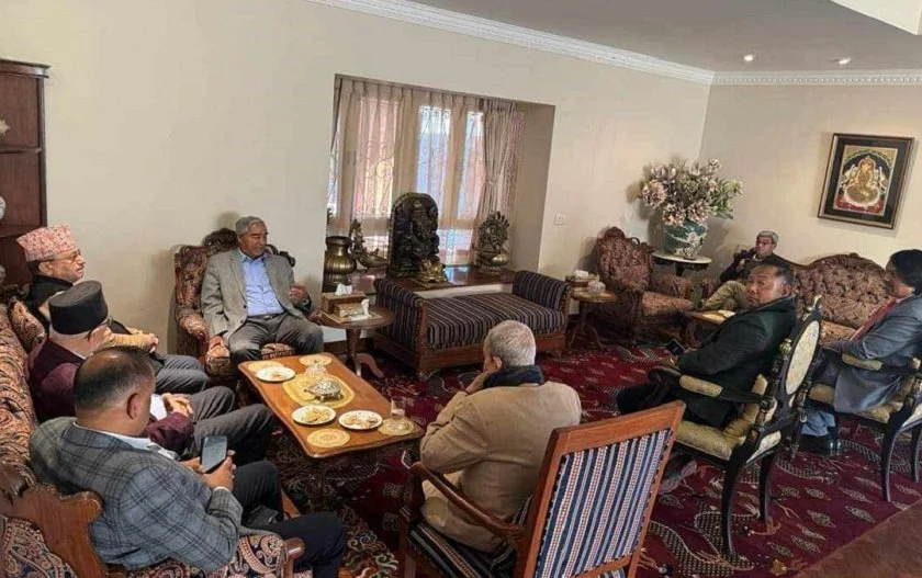 Deuba discussed with the Madhesh party, preparing for another alliance