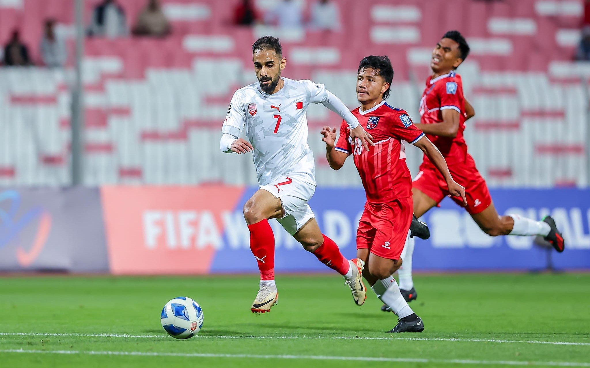 Nepal suffers defeat to Bahrain again