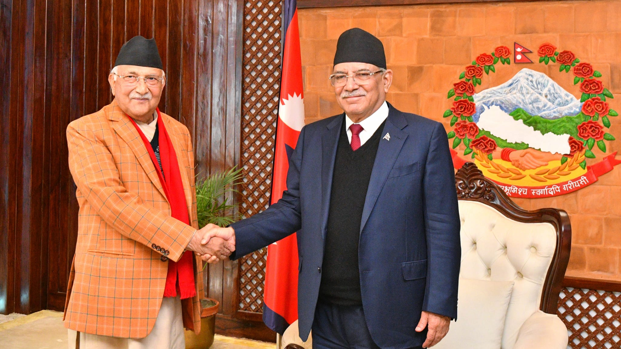 Oli and Rabi in ​​Baluwatar to form a new government