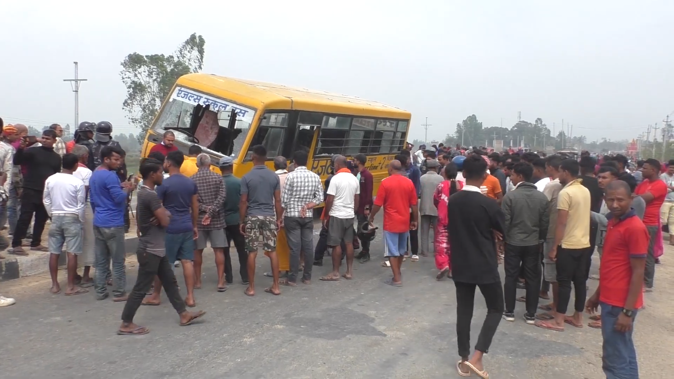 Janakpurdham bus accident: 2 dies, 6 injured