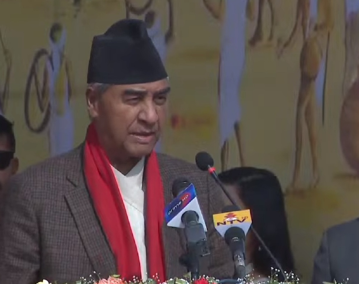 Deuba stresses on collaboration between govt, private sector