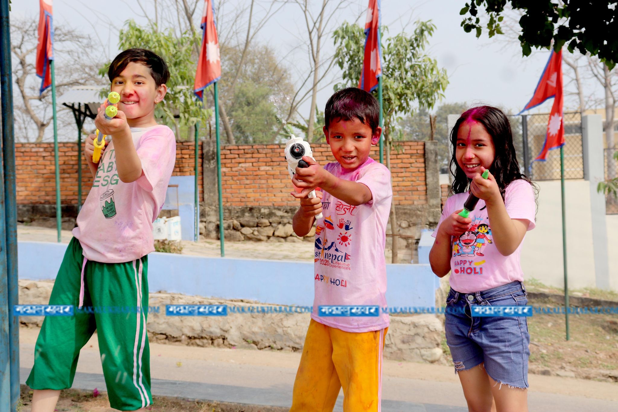 Holi festival celebrations illuminate Nepal’s hilly regions