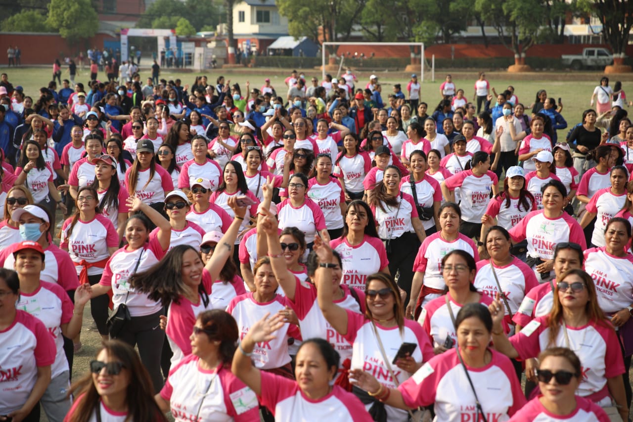 Kathmandu Pink CareAthon 2024: Boosting breast cancer awareness & women’s empowerment (with photos)