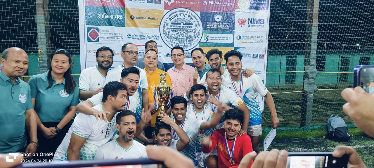 Siddhartha Bank clinches ‘Inter-Bank Men’s Futsal’ title”