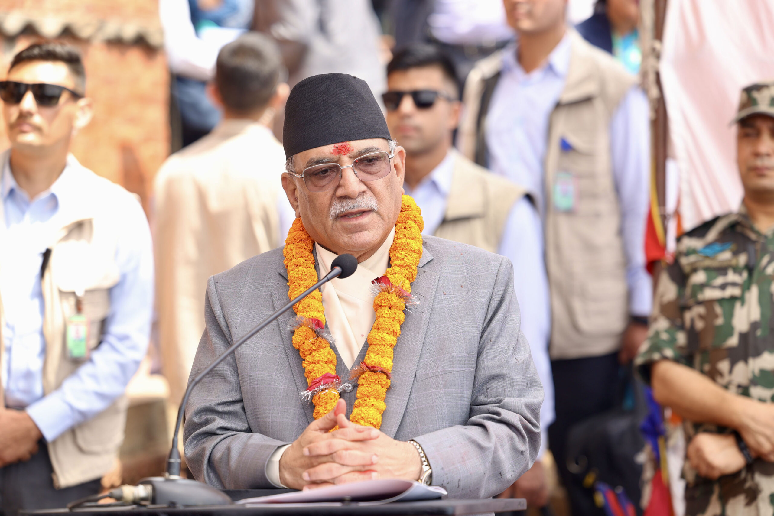 Quartz crystal has contributed in tourism promotion in Gorkha: PM Dahal