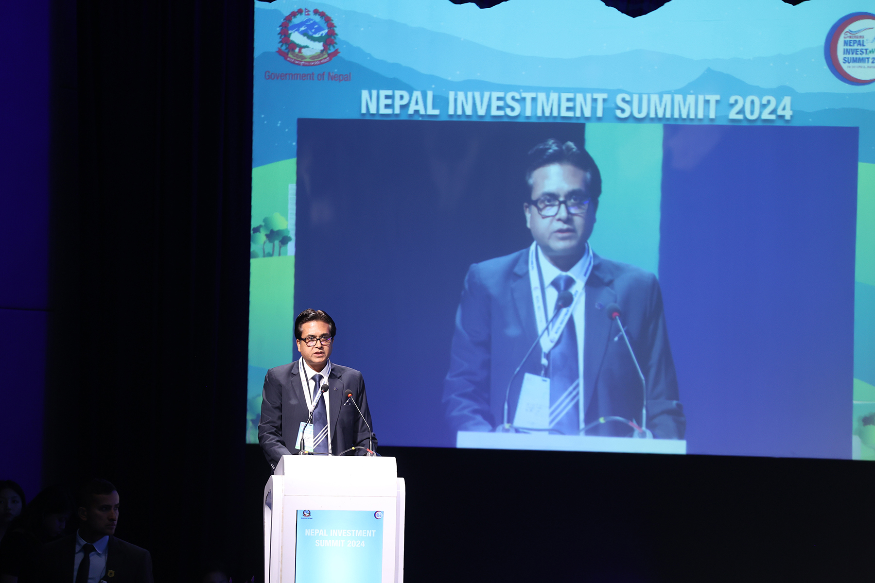 CNI President highlights Nepal’s conducive investment climate at Investment Summit