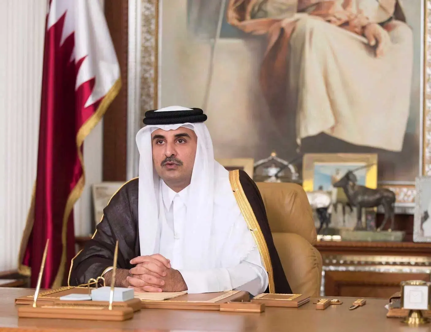 Extensive police deployment for security during Qatari Emir’s visit