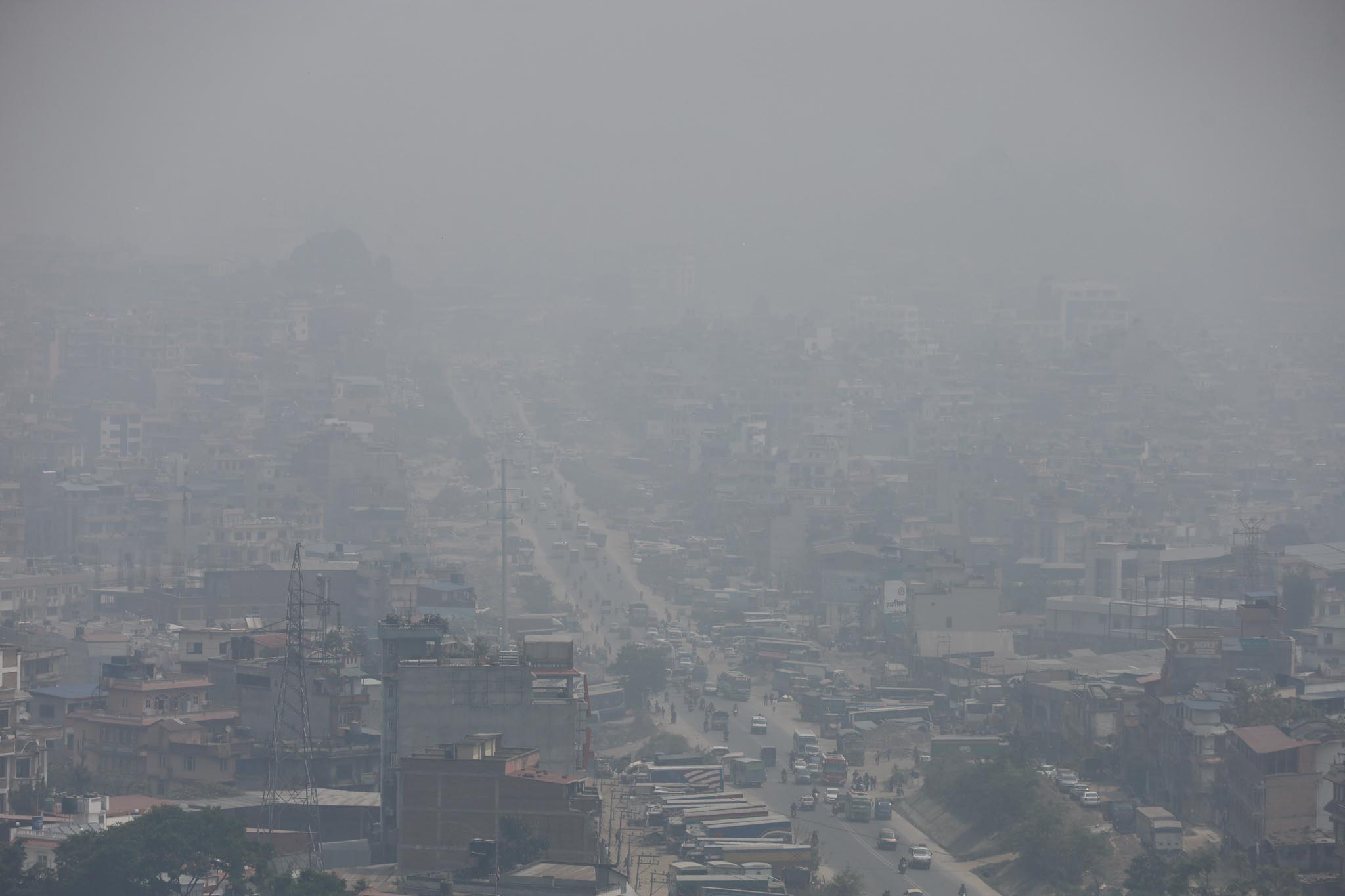 Kathmandu listed world’s third polluted city: stress on containing wildfire