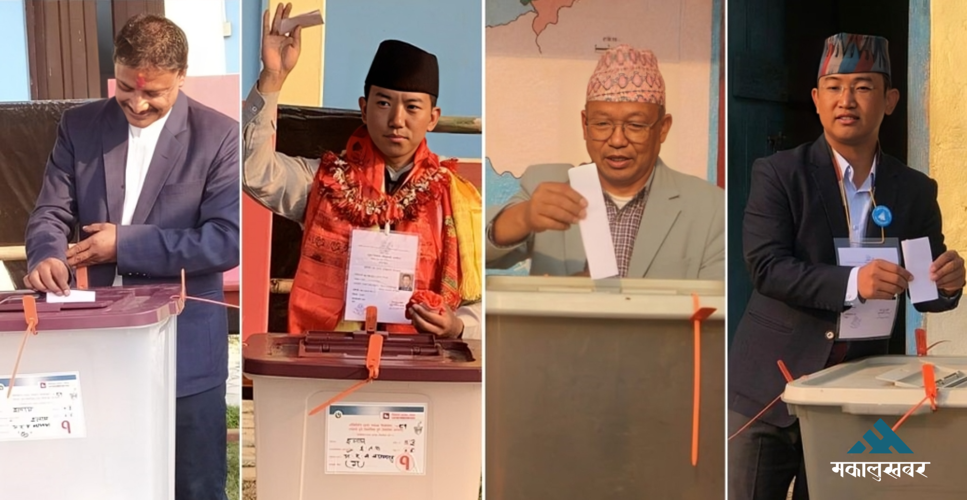 By-election: Key contenders in Ilam-2 cast their votes