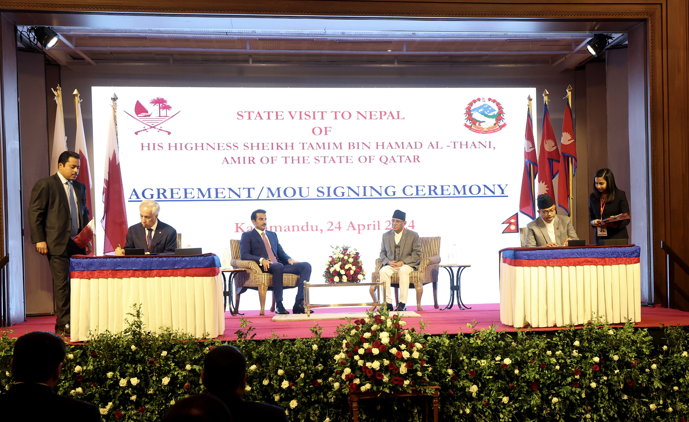 Nepal & Qatar forge multi-ssectoral cooperation agreements
