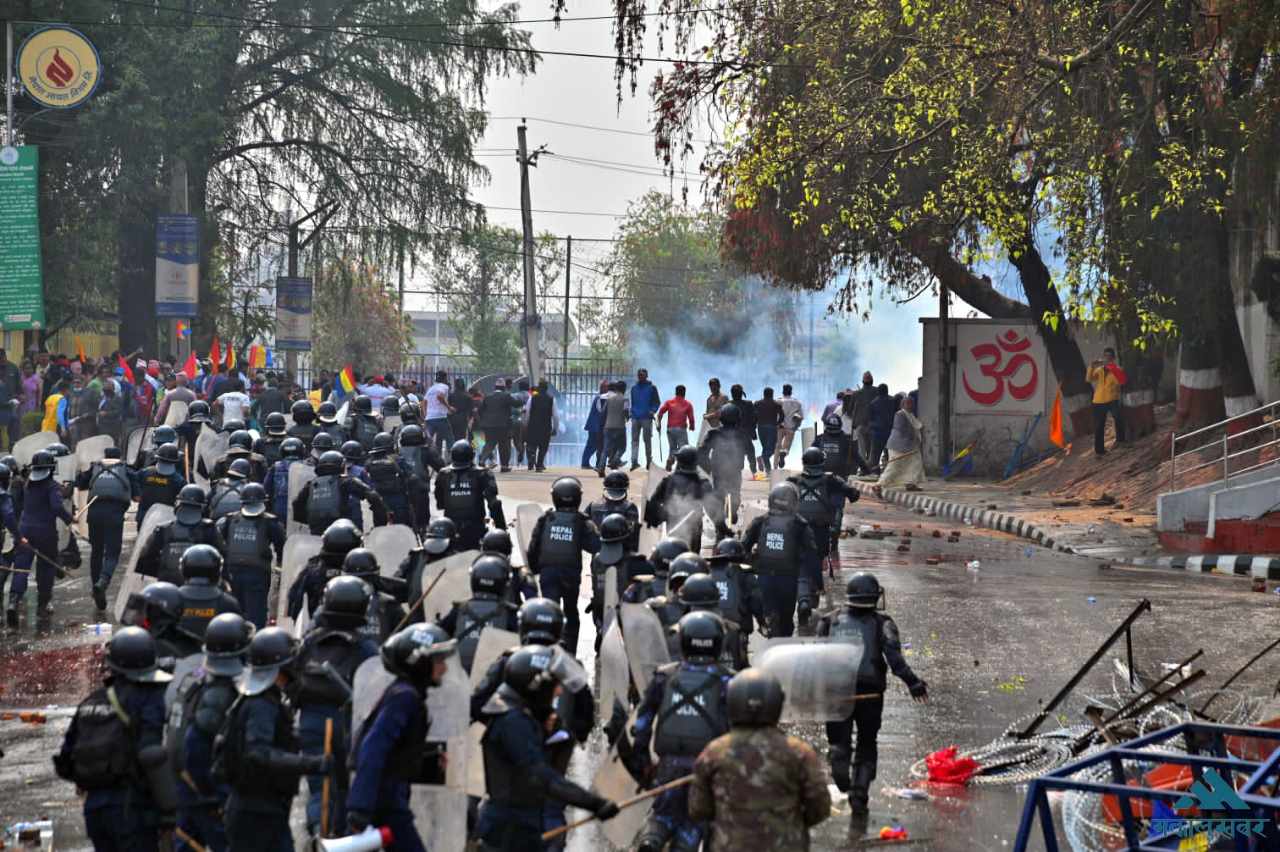 RPP protest: 14 demonstrators injured