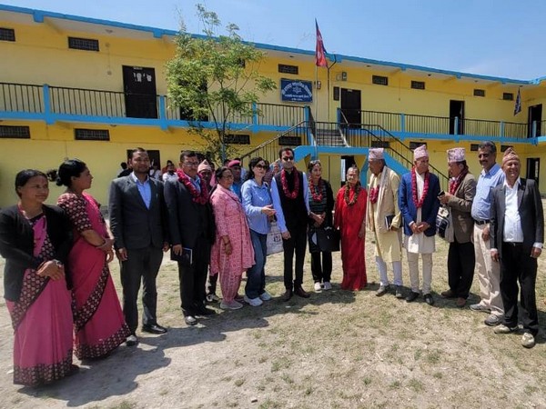 School building constructed in Khotang with Indian aid