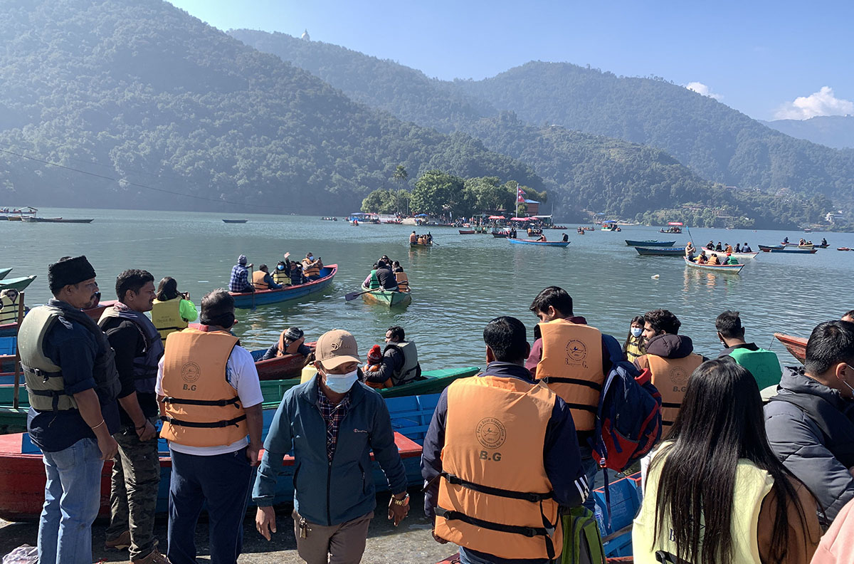 Tourist influx revives Pokhara’s tourism sector ahead of Nepali New Year