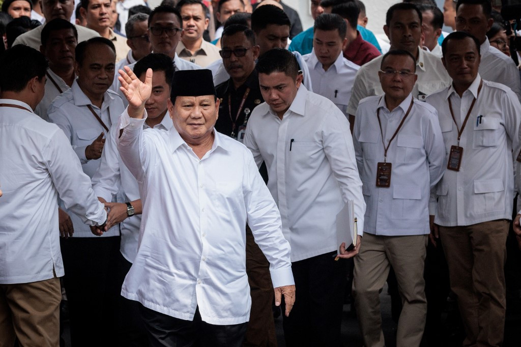 Indonesia commission formally declares Prabowo next president