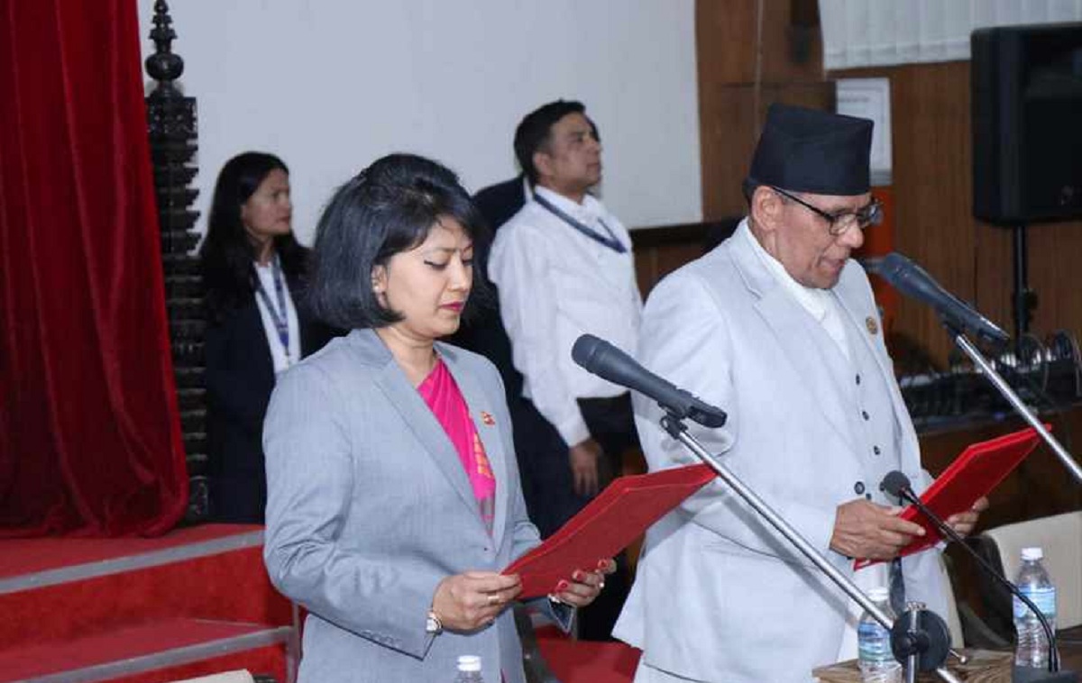 National Assembly member Shakya takes oath