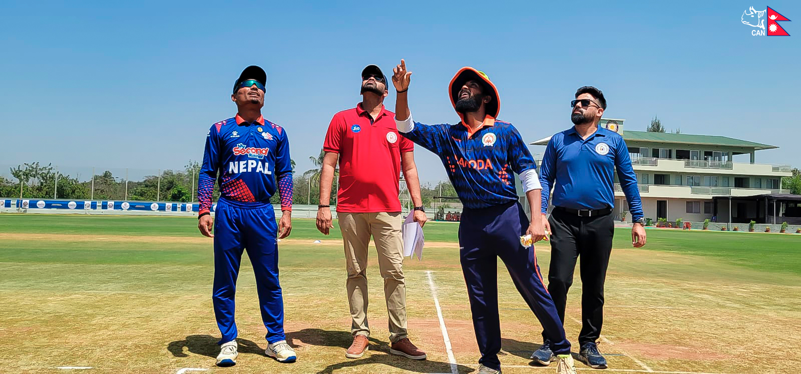 Nepal lost the toss, batting first