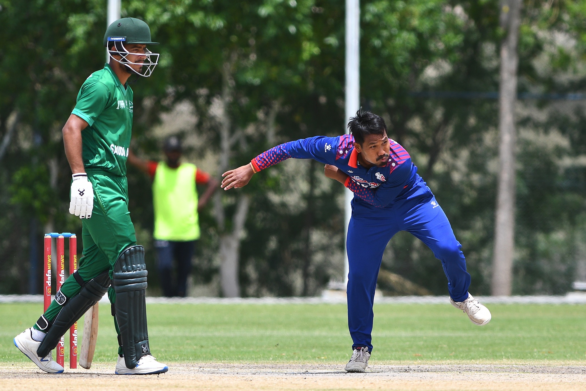 Saudi Arabia sets Nepal a target of 74 runs