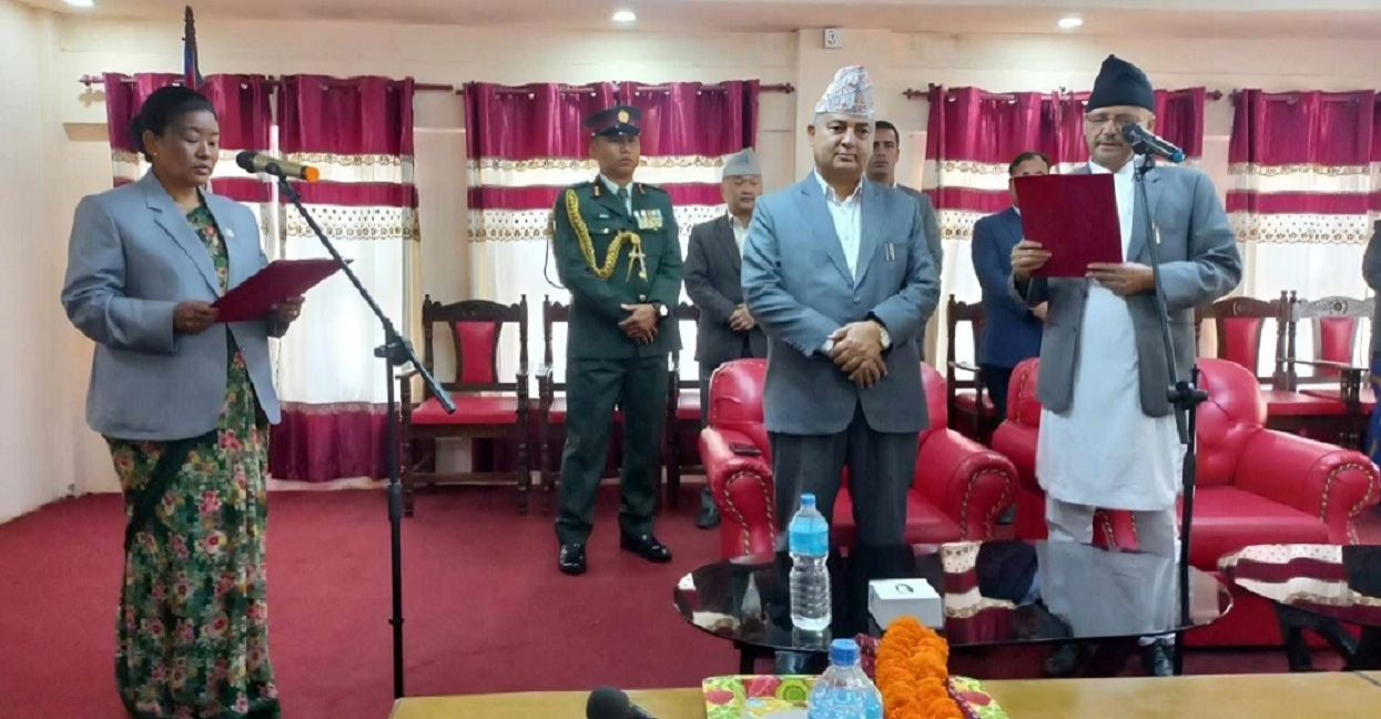 CPN-S MP Ale Magar sworn in as non-departmental minister