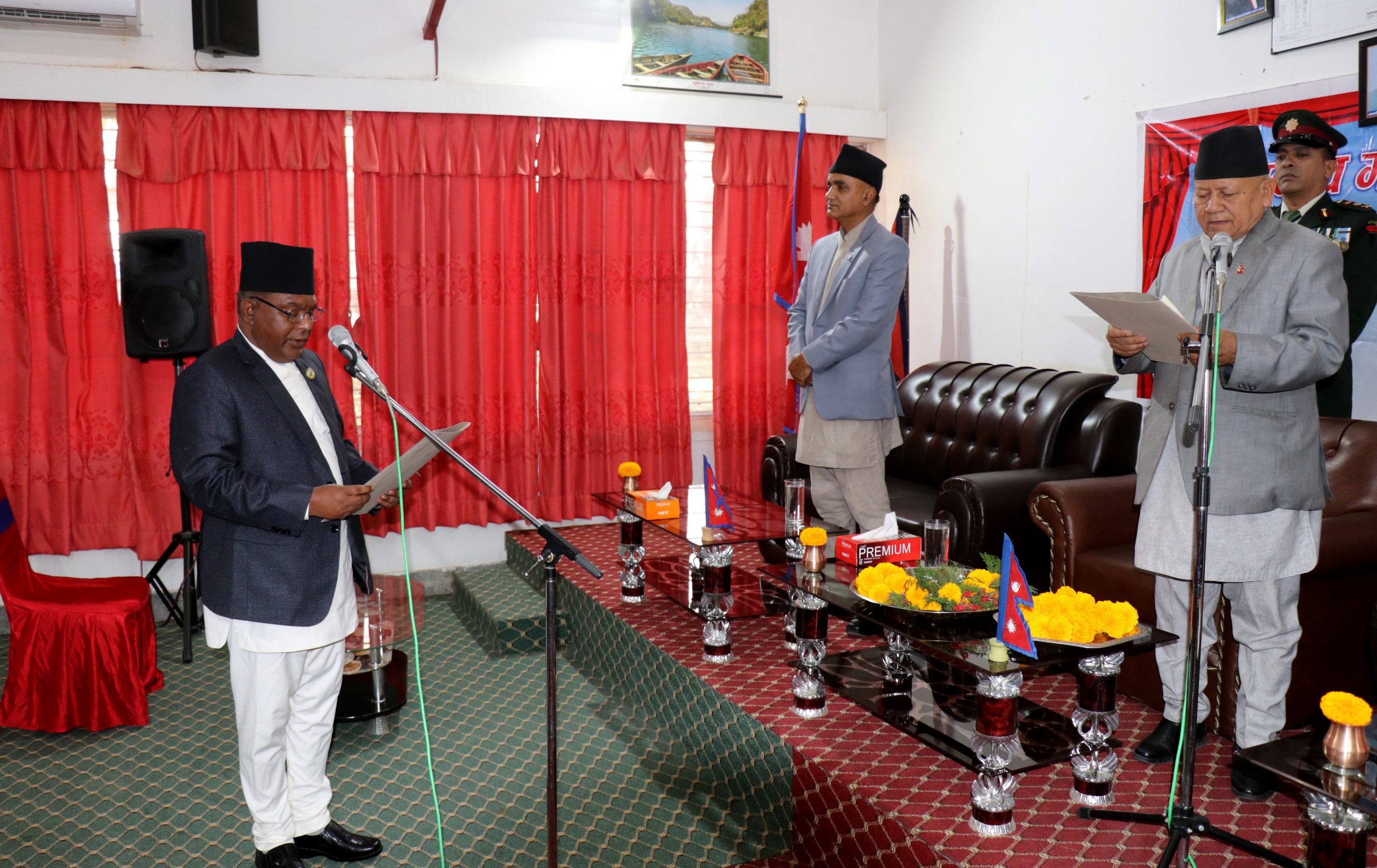 Karnali newly appointed minister sworn-in