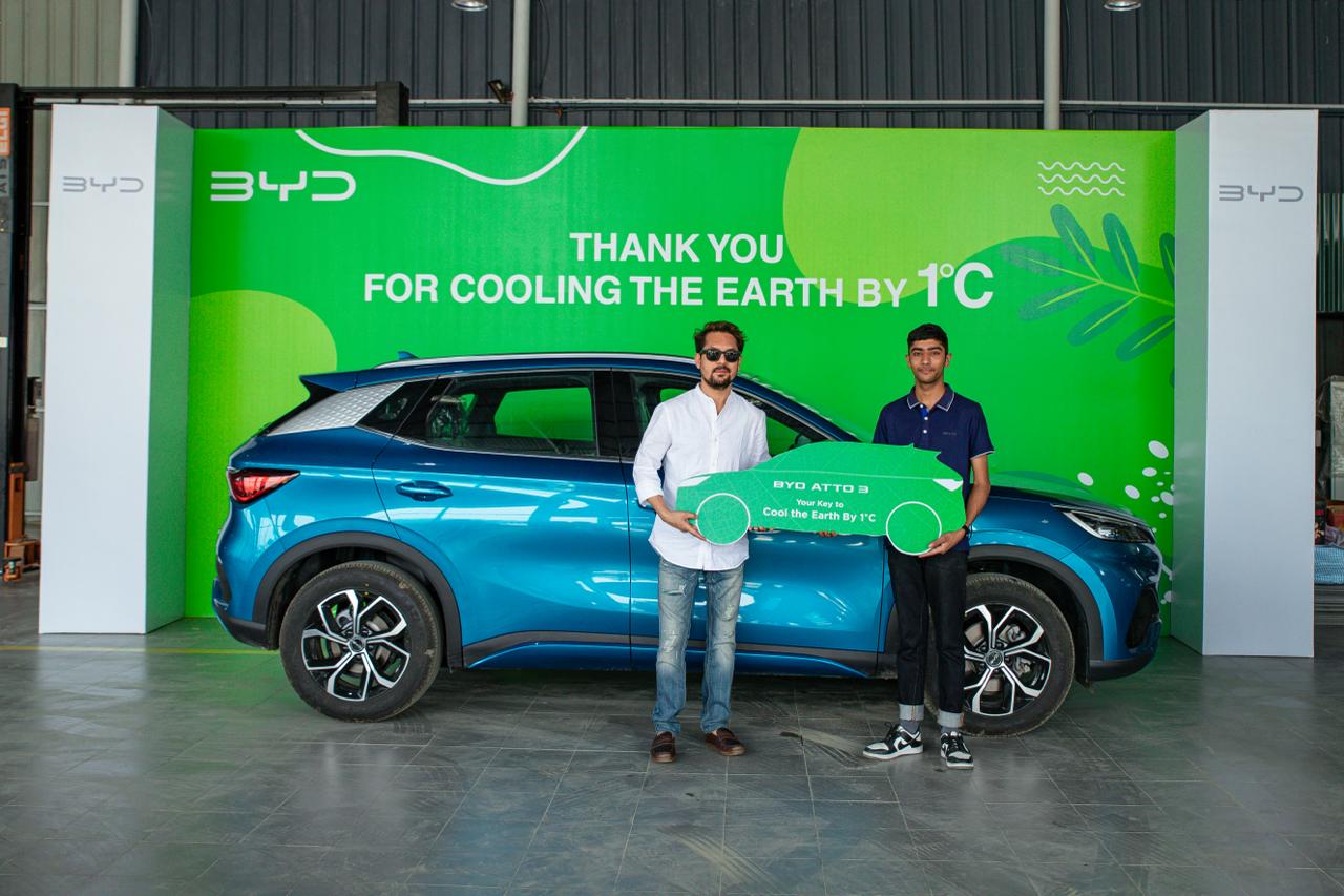 Cimex Inc. Pvt. Ltd. sets record with single-day delivery of 50 BYD EVs