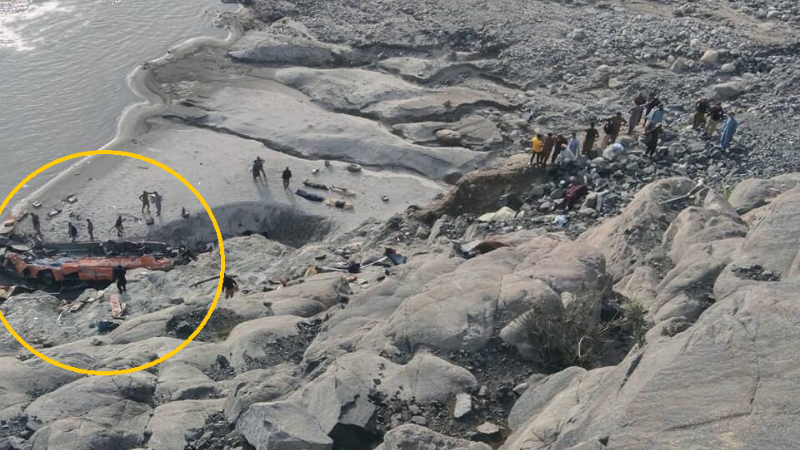20 people killed, 21 others injured after bus falls into ravine in Gilgit-Baltistan’s Diamer